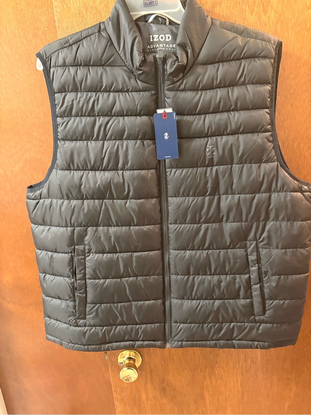 Izod Men's Black Puffer Jacket XXL - Advantage Performance